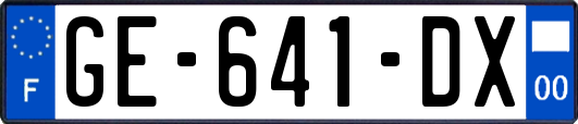 GE-641-DX