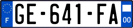 GE-641-FA
