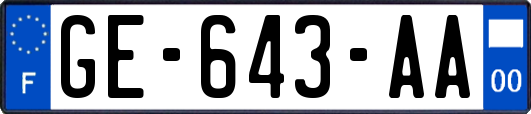GE-643-AA