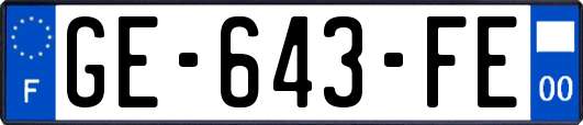 GE-643-FE