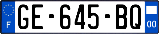 GE-645-BQ