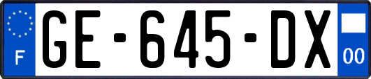 GE-645-DX