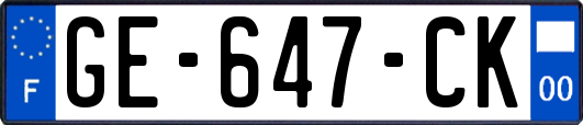 GE-647-CK