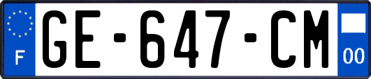 GE-647-CM
