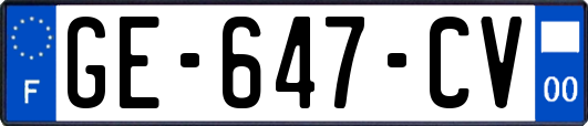 GE-647-CV