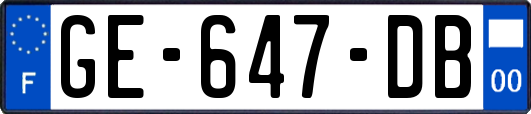 GE-647-DB