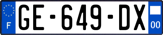 GE-649-DX