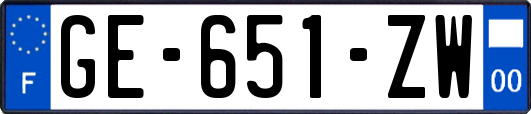 GE-651-ZW