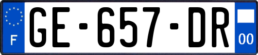 GE-657-DR