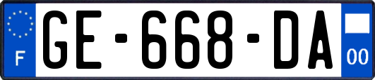 GE-668-DA