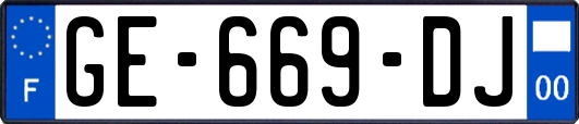 GE-669-DJ