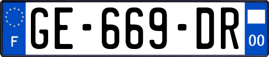GE-669-DR