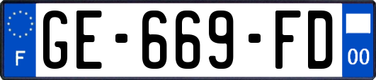 GE-669-FD