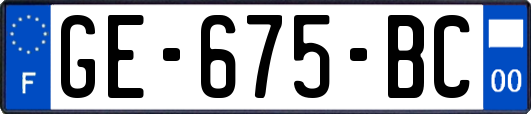 GE-675-BC