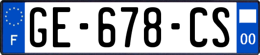 GE-678-CS
