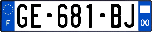 GE-681-BJ