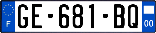 GE-681-BQ