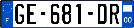 GE-681-DR