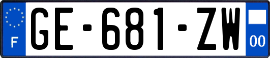 GE-681-ZW