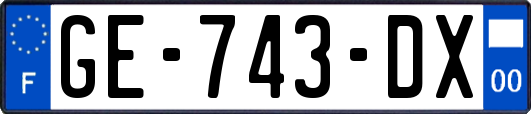 GE-743-DX