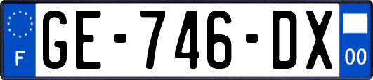 GE-746-DX