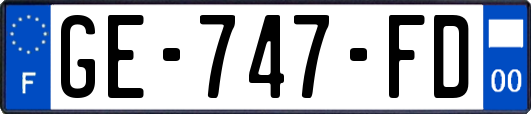 GE-747-FD