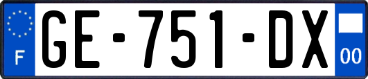 GE-751-DX