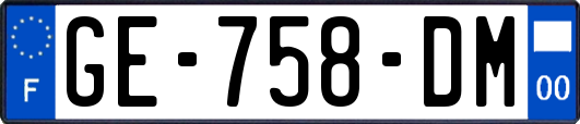 GE-758-DM