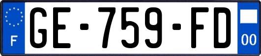 GE-759-FD