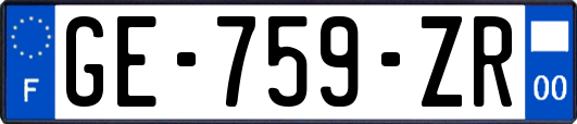 GE-759-ZR