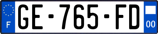 GE-765-FD