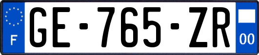 GE-765-ZR