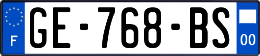 GE-768-BS