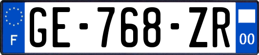 GE-768-ZR