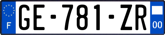 GE-781-ZR