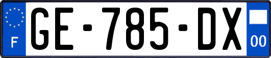 GE-785-DX