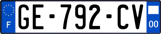 GE-792-CV