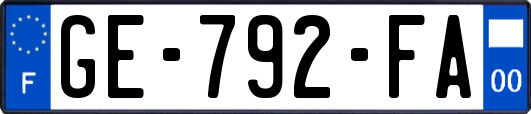 GE-792-FA