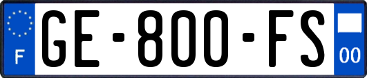 GE-800-FS