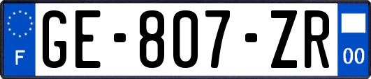 GE-807-ZR