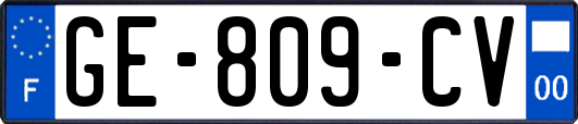 GE-809-CV