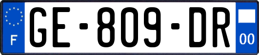 GE-809-DR