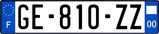 GE-810-ZZ