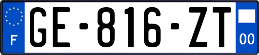 GE-816-ZT