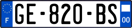 GE-820-BS