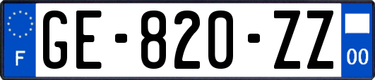 GE-820-ZZ