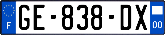 GE-838-DX