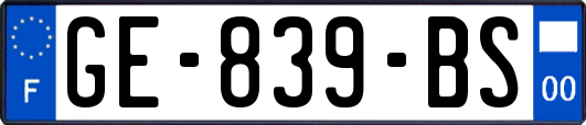 GE-839-BS