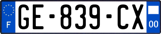 GE-839-CX