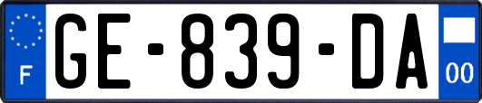 GE-839-DA